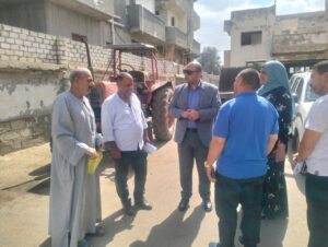 جولة ميدانية لرئيس مركز ومدينة دسوق بقرية شباس الملح 3 جولة ميدانية لرئيس مركز ومدينة دسوق بقرية شباس الملح