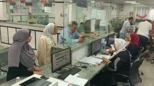 رئيس مدينة دسوق يتابع سير العمل بالمركز التكنولوجي ومنظومة التصالح ووحدة المتغيرات ( الجيو مكانية)