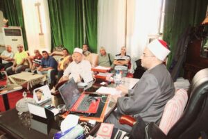 مدير مديرية أوقاف الإسكندرية.. يجتمع بموظفي مركز المعلومات والحاسب الألي بالمديرية والإدارات الفرعية