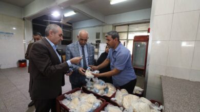 رئيس جامعة كفر الشيخ .. يتفقد مطعم المدن الجامعية للاطمئنان على جودة التغذية ويشارك الطلاب وجبة الغداء