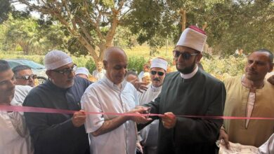 افتتاح مسجد الاقرع بقرية خمارة بايتاي البارود