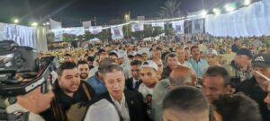 مؤتمر جماهيري حاشد بقرية شباس الملح لدعم النائب عادل النجار مرشح حزب مستقبل وطن