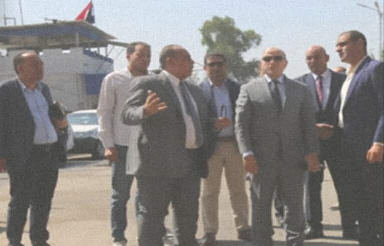 محافظ كفر الشيخ .. يستجيب لشكاوى المواطنين بشأن بوابة كمين القرضا مدخل المحافظة