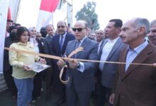 محافظ كفرالشيخ  .. يفتتح محطة رفع الصرف الصحي بالشباسية مركز دسوق