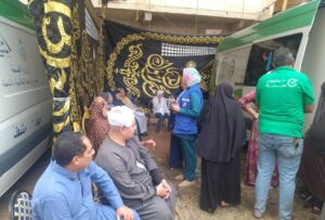 إجراء الكشف الطبي على ٧٤٤ حاله بقافلة طبية بسيدى جامع التابعه لشباس الملح 10 FB IMG 1762252063953