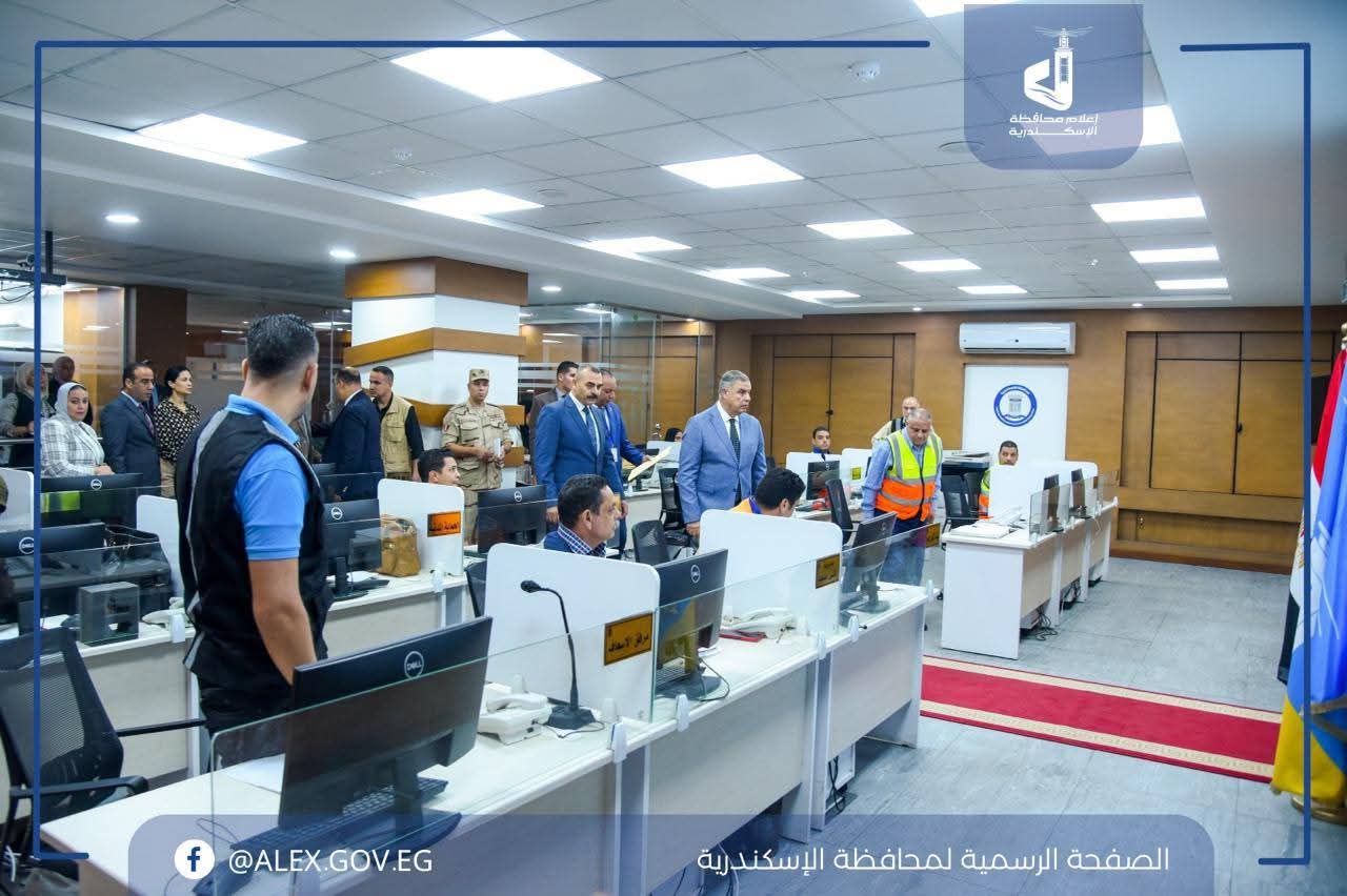 محافظ الإسكندرية.. يتابع فتح اللجان وسير عملية التصويت في انتخابات مجلس النواب 