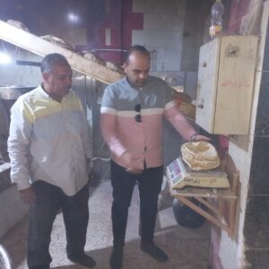 استمرار مراقبة المخابز اليومية و تحرير 10 محاضر ضد المخابز المخالفة بنطاق مركز ومدينة دسوق