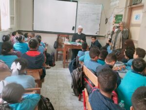 أوقاف الإسكندرية .. ندوة توعوية بمدرسة أبو سليمان بعنوان "الرسول القدوة" ضمن مبادرة صحّح مفاهيمك