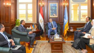 محافظ الإسكندرية.. يستقبل وفد برنامج الأمم المتحدة للمستوطنات البشرية 3 محافظ الإسكندرية.. يستقبل وفد برنامج الأمم المتحدة للمستوطنات البشرية