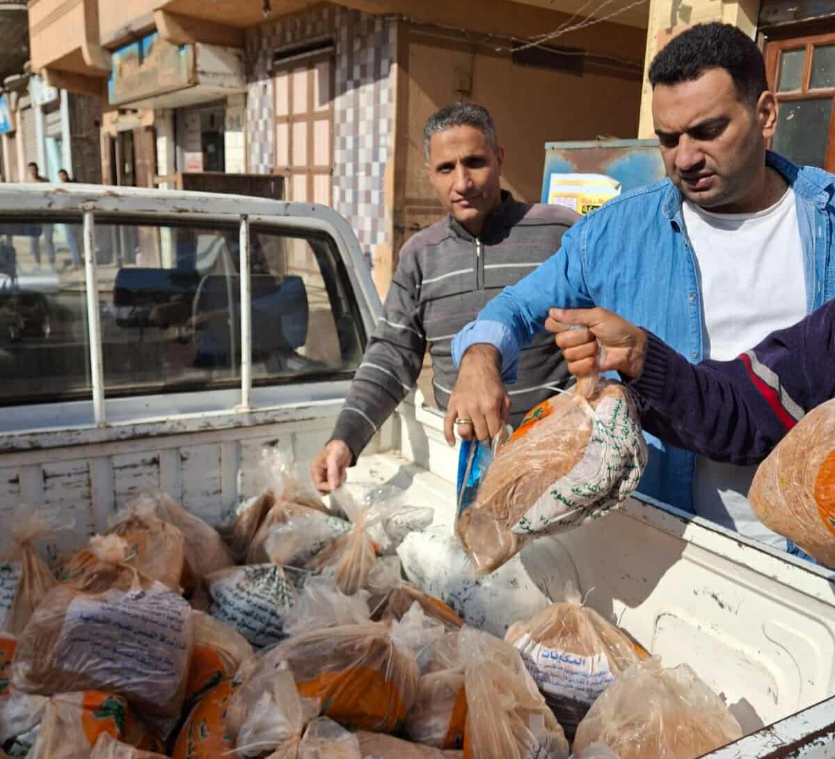 حملات تموينية موسعة بمراكز ومدن كفر الشيخ