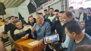 مؤتمر جماهيري حاشد بشباس الملح لدعم سيد احمد عيسى فردي لمجلس النواب