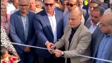 وزير الإسكان ومحافظ كفر الشيخ.. يفتتحان محطة مياه الشرب بقرية دقميرة