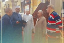 جولة مرورية لمدير مديرية أوقاف الإسكندرية على عدد من مساجد إدارة المنتزة