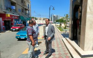 رئيس مدينة كفرالشيخ .. يتابع أعمال رفع كفاءة النظافة بمحيط ميدان وحديقة المحطة