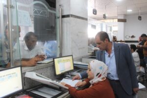 رئيس مدينة كفر الشيخ .. يتابع سير العمل بالمركز التكنولوجي ومنظومة التصالح ووحدة المتغيرات الجيومكانية