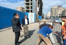 عيسى .. يشرف على تنفيذ محاكاة لمواجهة مياه الأمطار بمحافظة كفر الشيخ