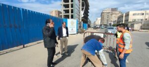 عيسى .. يشرف على تنفيذ محاكاة لمواجهة مياه الأمطار بمحافظة كفر الشيخ