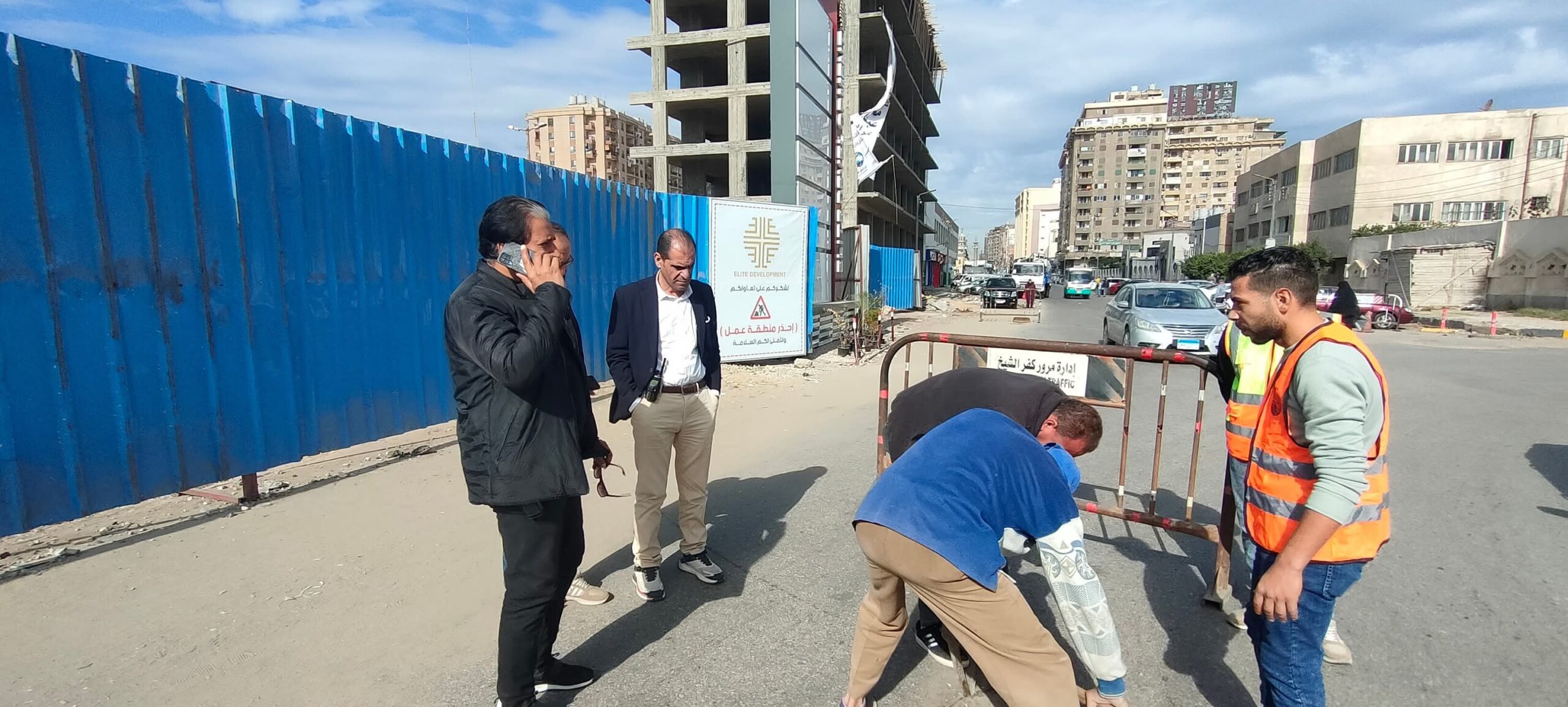 عيسى .. يشرف على تنفيذ محاكاة لمواجهة مياه الأمطار بمحافظة كفر الشيخ