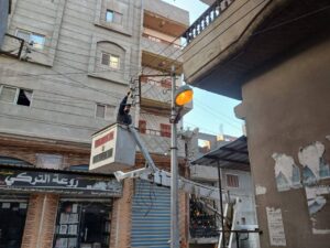 حملة صيانة مكثفة لإنارة كورنيش وشوارع بلطيم تعزز الأمن والسلامة 6 FB IMG 1765275251914