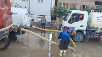 استمرار رفع مياه الأمطار بالاماكن المنخفضة بمركز ومدينة دسوق 3 استمرار رفع مياه الأمطار بالاماكن المنخفضة بمركز ومدينة دسوق