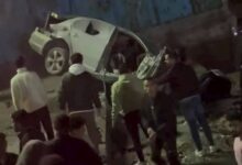 بسبب السرعة الجنونية ..مصرع شاب وإصابة ثلاثة أخرين في حادث مروع بكورنيش الإسكندرية