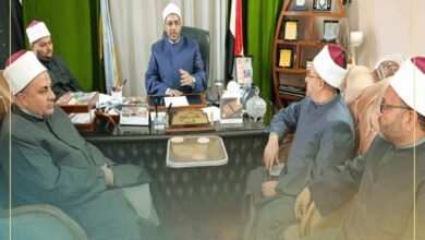 مدير مديرية أوقاف الإسكندرية يجتمع بمديري الإدارات الفرعية لمتابعة سير العمل الدعوي والإداري