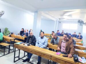 إجتماع مجلس الآباء بمدرسة كوادر الثانوية الفنية للتمريض بالبحيرة لمناقشة جدول الأعمال