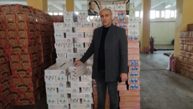 وكيل وزارة التموين بكفر الشيخ .. يتفقد مخازن الشركة العامة لتجارة الجملة ومنافذ تعبئة السكر التمويني 7 وكيل وزارة التموين بكفر الشيخ .. يتفقد مخازن الشركة العامة لتجارة الجملة ومنافذ تعبئة السكر التمويني