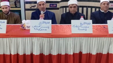 ندوة علمية بعنوان «التشاؤم سوء ظن بالله تعالى» بمسجد حوض ١٠ بإدارة أوقاف الرمل الإسكندرية 