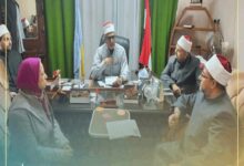 الشيخ محمد سعد العش .. يعقد إجتماع بقيادات مديرية أوقاف الإسكندرية الدعوية والإدارية بديوان عام المديرية