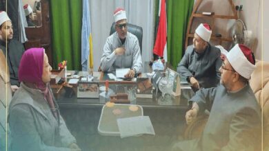 الشيخ محمد سعد العش .. يعقد إجتماع بقيادات مديرية أوقاف الإسكندرية الدعوية والإدارية بديوان عام المديرية