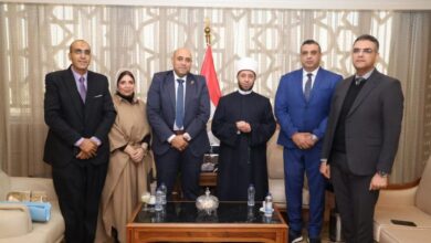 نصر الله .. سعيد بلقاء وزير الأوقاف وأوجه الدعوة لرجال الأعمال لدعم الأعمال القيّمة