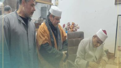 جولة ميدانية لمدير مديرية أوقاف الإسكندرية على مساجد إدارة وسط قبيل صلاة الجمعة