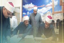 مدير مديرية أوقاف الإسكندرية .. يتفقد مقر إدارة أوقاف محرم بك