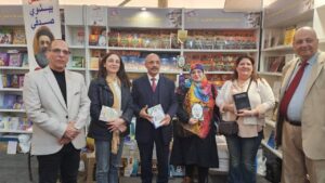 وفد ألماني يزور جناح مؤسسة رسالة السلام بمعرض القاهرة الدولي للكتاب 4 FB IMG 1769708387340