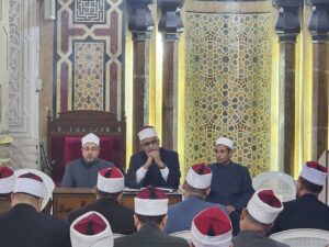 الشيخ محمدالعش .. يترأس اجتماعاً موسعاً بأئمة إدارات أوقاف الجمرك وغرب والدخيلة والعجمي بالاسكندريه 