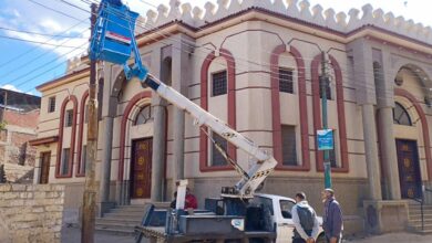 حملات مكثفة لصيانة الانارة ضمن مبادرة كفر الشيخ بتنور بنطاق مركز ومدينة دسوق