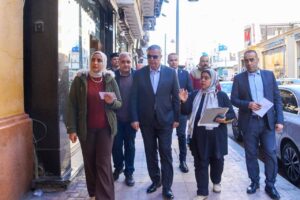 جولة ميدانية لمحافظ الإسكندرية بشارع سعد زغلول بمحطة الرمل 3 جولة ميدانية لمحافظ الإسكندرية بشارع سعد زغلول بمحطة الرمل