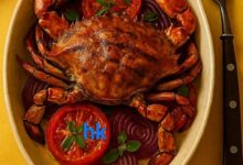 كابوريا مشوية.بالفرن