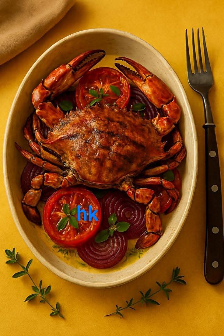 كابوريا مشوية.بالفرن