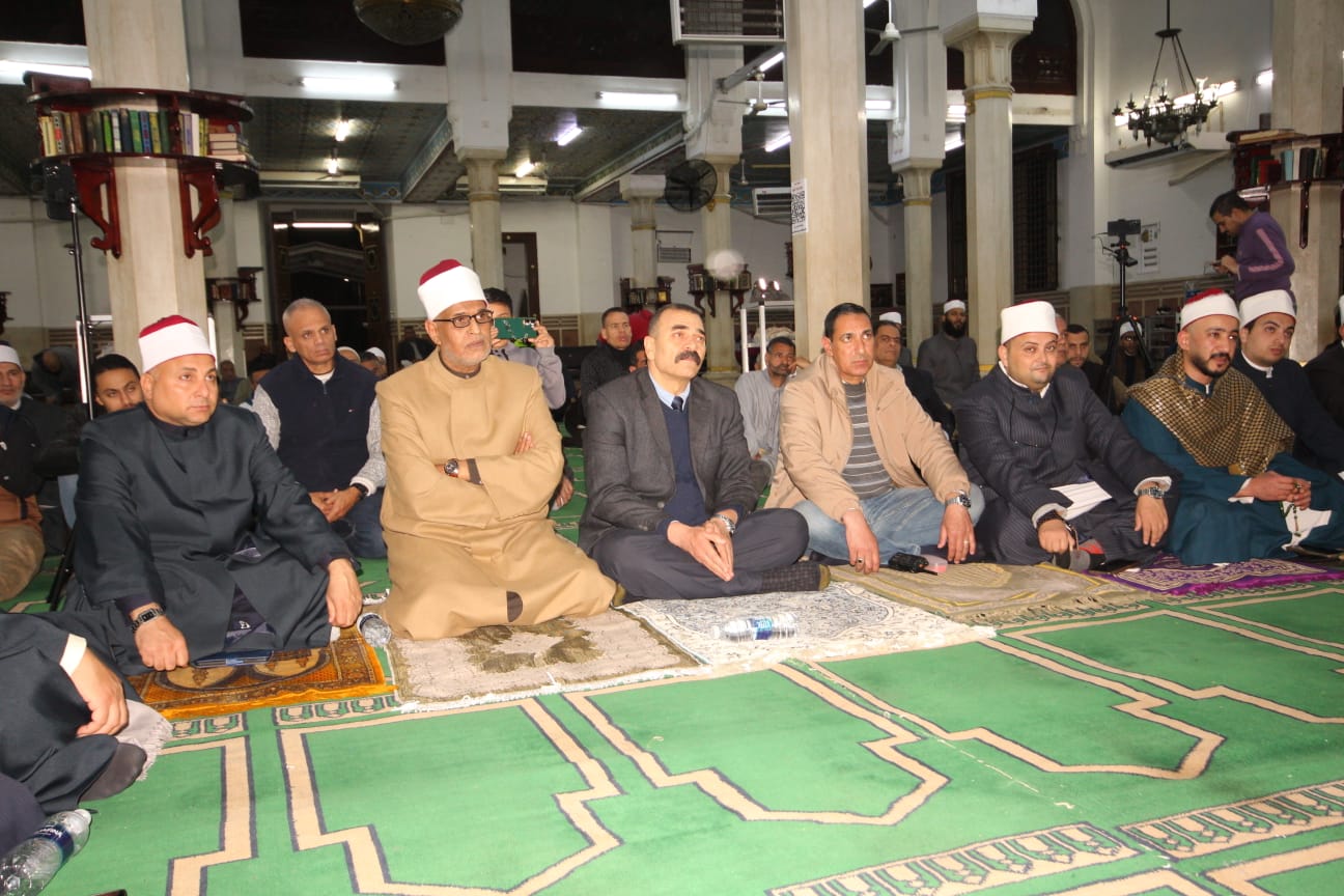 أوقاف الإسكندرية .. تحتفل بذكرى تحويل القبلة وليلة النصف من شعبان بمسجد سيدي جابر الأنصاري
