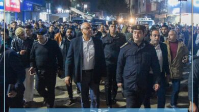 جولة مفاجئة لمحافظ الإسكندرية بشارع الجمهورية بحي العامرية تسفر عن إقالة رئيس الحي