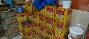 ضبط 2200 كجم سمن نباتي معبأء بصفايح مجهول المصدر بحملات تموينية بكفر الشيخ 3 ضبط 2200 كجم سمن نباتي معبأء بصفايح مجهول المصدر بحملات تموينية بكفر الشيخ