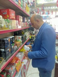 ضبط 2200 كجم سمن نباتي معبأء بصفايح مجهول المصدر بحملات تموينية بكفر الشيخ 14 IMG 20260316 WA0103