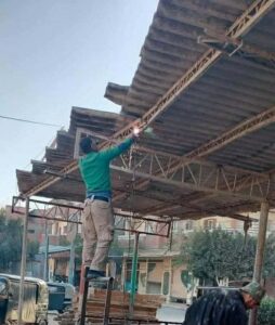 إحلال وتجديد موقف شباس الملح برعاية الدكتور إبراهيم عيسى عضو مجلس الشيوخ