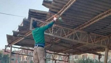 إحلال وتجديد موقف شباس الملح برعاية الدكتور إبراهيم عيسى عضو مجلس الشيوخ