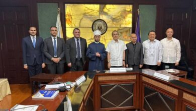 رئيس المحكمة العليا بالفلبين .. يستقبل وزير الأوقاف لبحث تدريب القضاة الشرعيين بأكاديمية الأوقاف الدولية 9 رئيس المحكمة العليا بالفلبين .. يستقبل وزير الأوقاف لبحث تدريب القضاة الشرعيين بأكاديمية