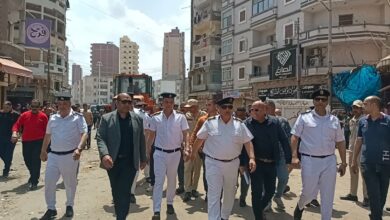 رئيس مدينة دسوق .. يقود حملة مكبرة لإزالة الإشغالات