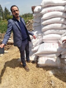 ضبط 5 طن كيماوي من سماد اليوريا و6 طن ملح مجهول المصدر بكفر الشيخ 6 IMG 20260331 WA0092