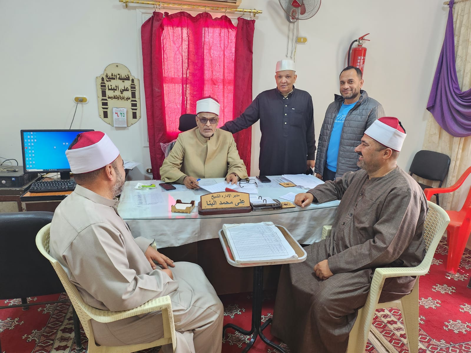 مدير أوقاف الإسكندرية .. يتابع انتظام العمل الدعوي والإداري بإدارة وسط